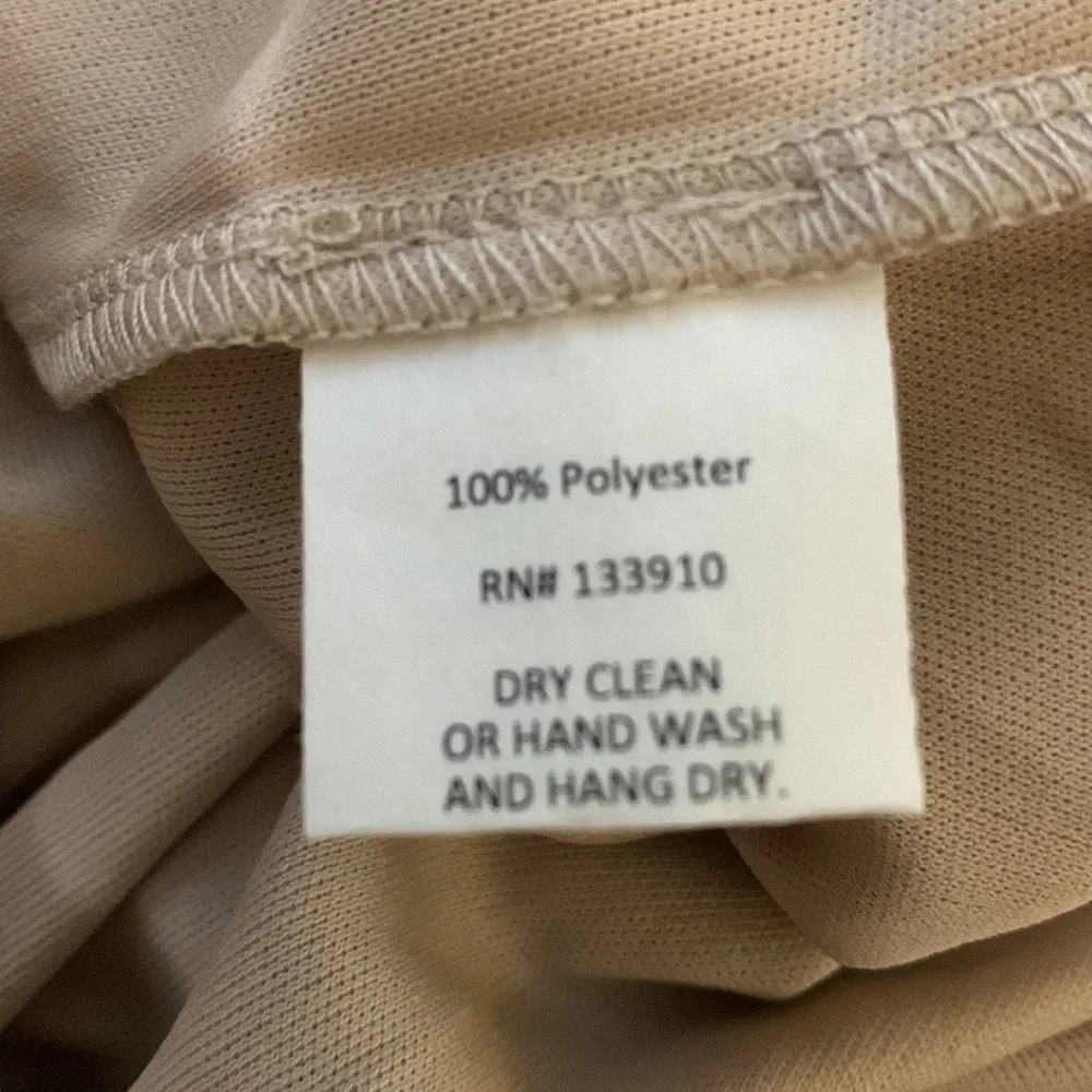 Show Me Your Mumu Caitlin Ruffle Maxi Bridesmaid Dress In Soft Beige Chiffon - Picture 6 of 8